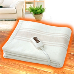 寒い冬には電気敷き毛布のプレゼントがおすすめ 自宅でスッキリ洗えるタイプが人気 ベストプレゼントガイド