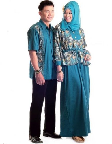 Jilbab Yang Cocok Untuk Baju Batik Warna Hijau