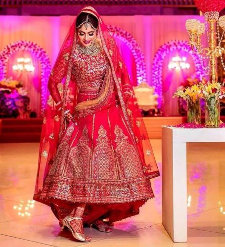 shadi wala lehenga design