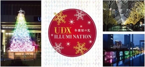 秋葉原最大のクリスマスイルミネーション Udx Illumination2015 冬葉原の光 開催 ベストプレゼントニュース