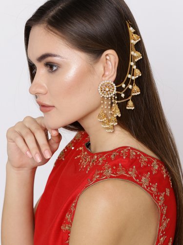 Saree ke clearance sath earring