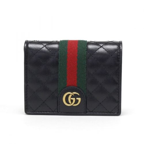 18760円安い 正規 店 出産祝いなども豊富 GUCCI グッチ 二つ折り 財布