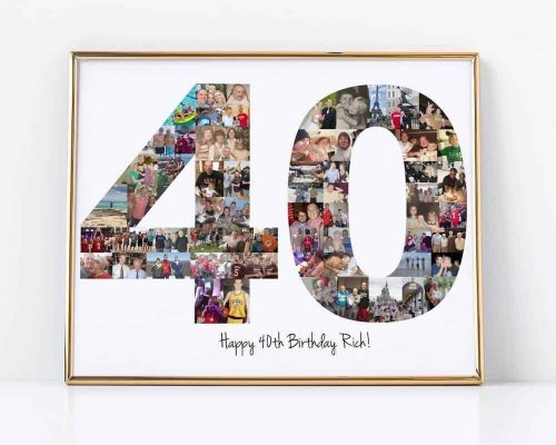 Buy 40th Birthday Gift 40th Gift Novelty Gift Chocolate Poem Online in  India  Etsy