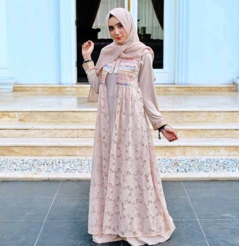 9 Model Baju Gamis 2018 Terbaru Yang Bakal Bikin Penampilan Muslimah