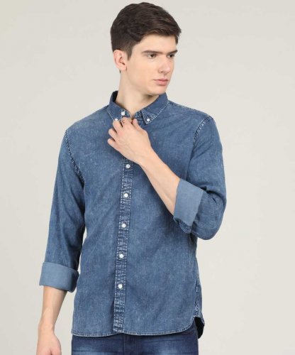 Trendy Denim Shirts for Men 