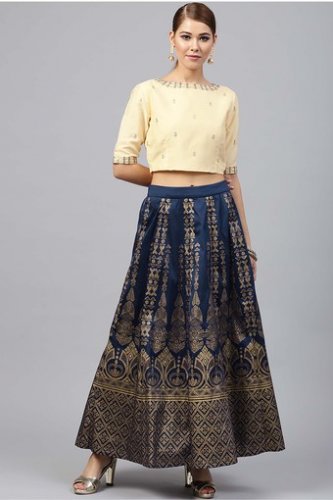 flipkart indo western lehenga