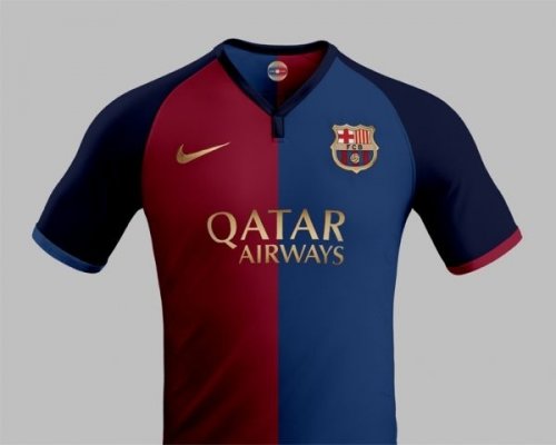 jersey away barcelona dari masa ke masa