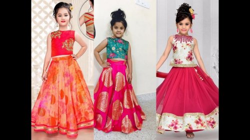 ghagra choli design for baby girl