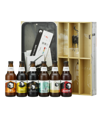 個性豊かな6種類のクラフトビールをまとめて楽しめる