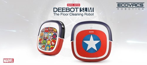 200台限定✨ECOVACS DEEBOT DA610 キャプテン・アメリカ シビル・ウォー/キャプテン・アメリカ」公開記念！ECOVACSより家庭用