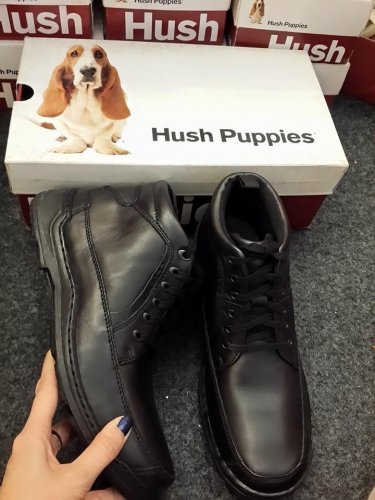 sepatu boots pria hush puppies