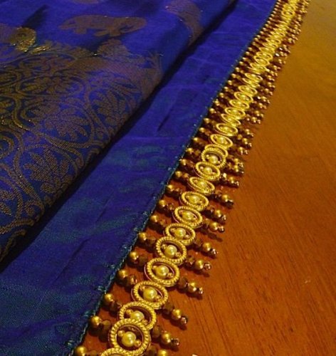 Details more than 142 beads design for saree super hot
