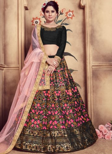 Exclusive black pure modal silk Bandhej & Ajrakh combination saree – Sujatra