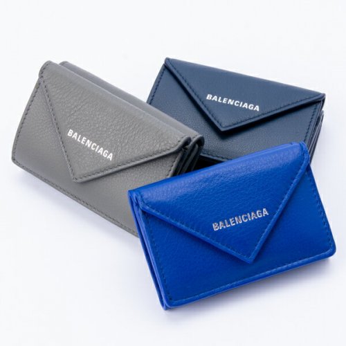 カラーブラ Balenciaga PAPER 三つ折り財布の通販 by アントレプレナー