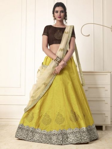 voonik lehenga gown