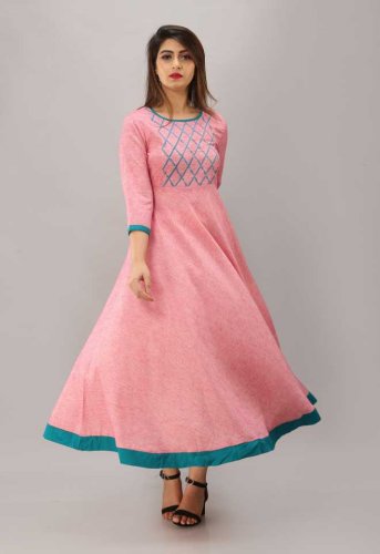 Flipkart par long outlet kurti