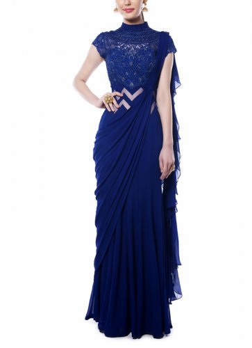 Latest Silk gown design ideas 2023  Saree pattern long gown dress design   Long gown designs  YouTube