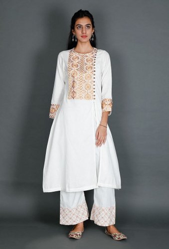 round frock kurti