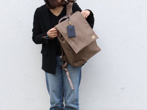 PORTER ポーター リュック レディース ブラウン 人気 ポーター PORTER ポーター ポーターガール シェル デイパック