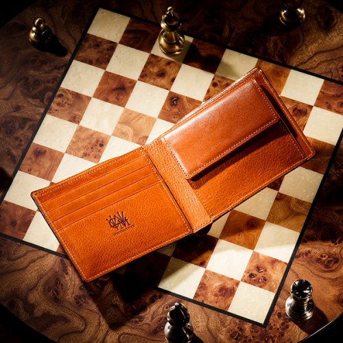 ココマイスターGOLD Mining 二つ折り財布 ココマイスター】男のロマン