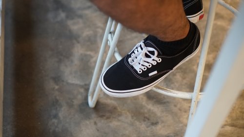 sepatu vans original hitam