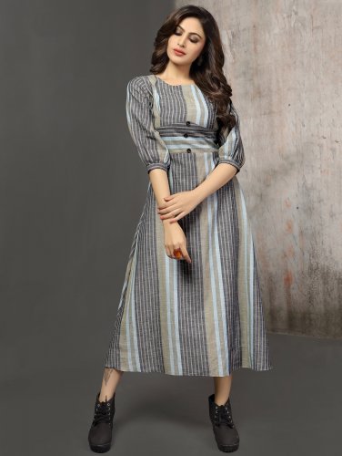 puff sleeve kurtis online