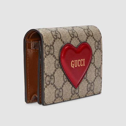 クリアランス特販 GUCCI 財布 GG オフィディア 二つ折り財布 ブラウン