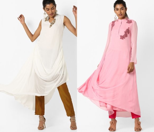 Top 10 Stylish Kurtis to Wear With a Pair of Pants and What Kind of Footwear to Pair Them with to Rock Your Look (2019) 