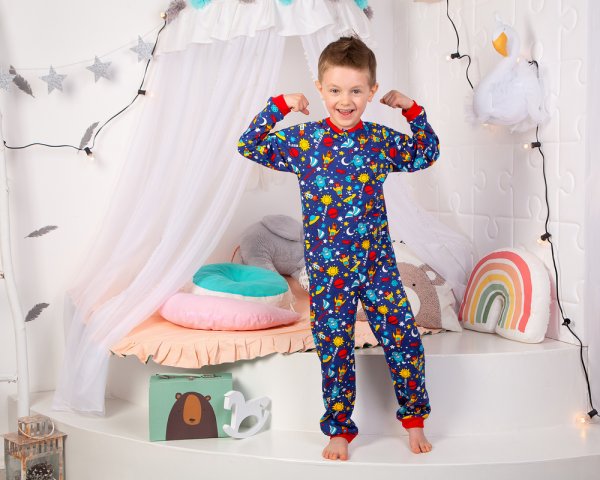 Cakep-cakep, 15 Rekomendasi Baju Tidur ini Bikin Anak Makin Ganteng! ()