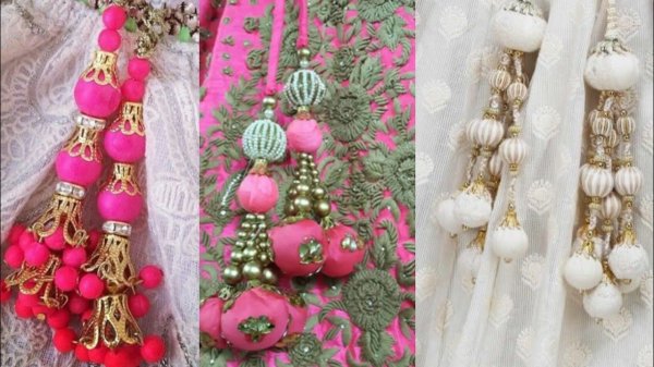 Flaunt Your Designer Lehenga This Wedding Season with These Beautiful Lehenga Hangings: 8 Elegant Latkans to Go with Every Kind of Lehenga (2020)