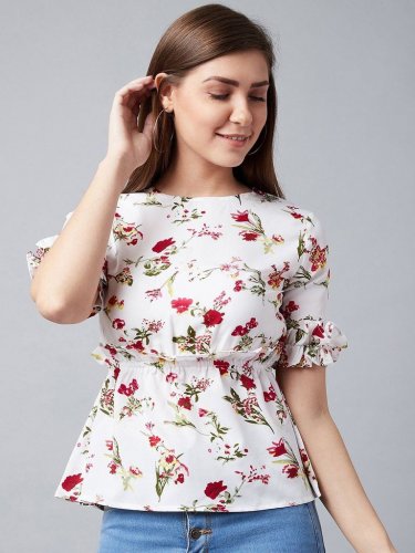 Rock the Floral Trend all Year: 10 Stunning Must-Have Floral Top Women ...
