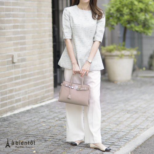 A BIENTOT バッグ 白と黒