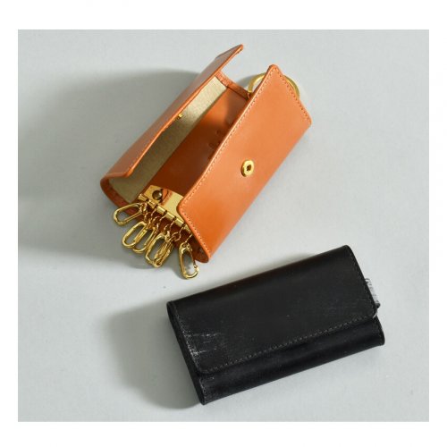 希少　GANZO ガンゾ　GUD2 キーポーチ　レザー　ブラック　黒　革　ケース 希少 GANZO ガンゾ GUD2 キーポーチ レザー ブラック 黒 革