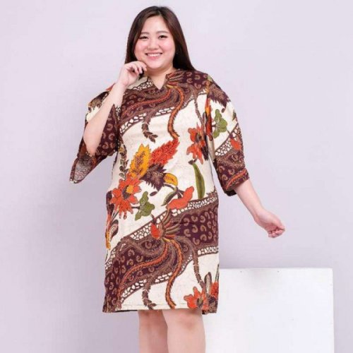 Punya Badan Gemuk, 15 Rekomendasi Dress Batik Big Size Ini Cocok untuk Anda! (2023)
