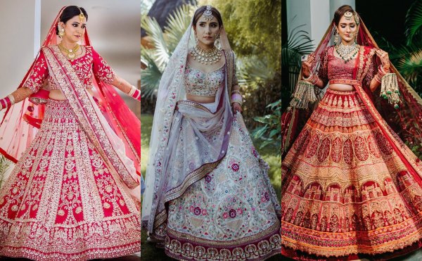 10 Best Bridal Lehengas that Stole Our Hearts this Wedding Season! Check Them Out For We Are Truly Inspired!
