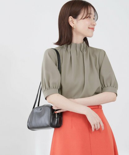 未使用 B:MING by BEAMS 撥水 ノーカラー ブルゾン ベージュ L 人気の