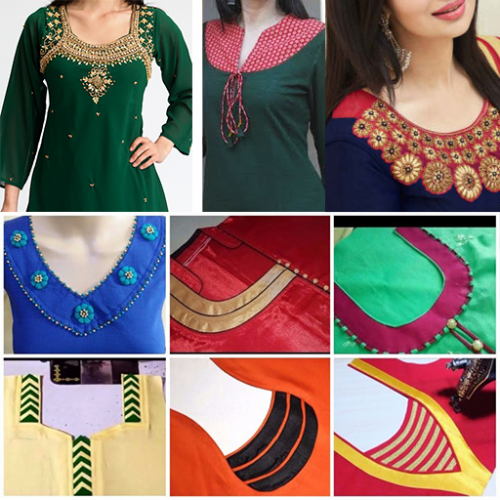 Kurti Neck Design Collar 2024