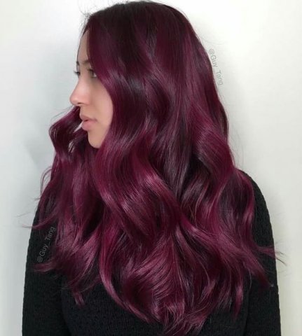 26. Raspberry Hair Color.
