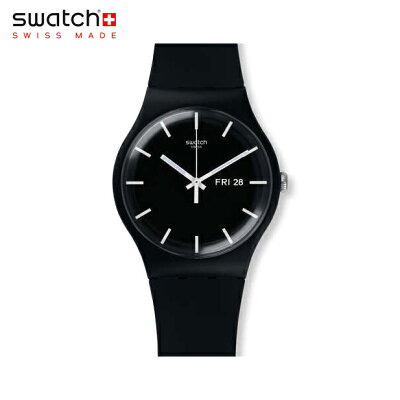 【公式ストア】Swatch スウォッチ MONO BLACK モノ・ブラック SUOB720Originals (オリジナルズ) New Gent (ニュージェント) 【送料無料】メンズ 腕時計 人気 定番 プレゼント