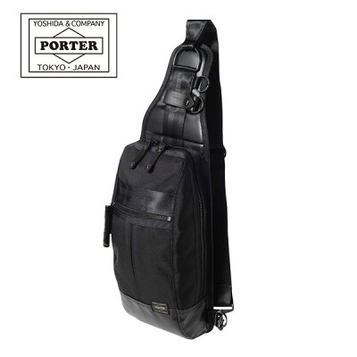 【各種利用でポイント最大25倍!】 吉田カバン PORTER HEAT ONE SHOULDER BAG (703-08000) ポーター ヒート ワンショルダーバッグ ボディバッグ 日本製