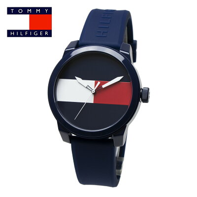 【電池交換チケット配布中】トミーヒルフィガー TOMMY HILFIGER メンズ 腕時計 Denim Navy デニム 1791322 ネイビー 防水 軽量 男性用 女性用 カジュアル ファッション アナログ表示 ラバーストラップ ユニセックス メンズ レディース【あす楽】【即納】