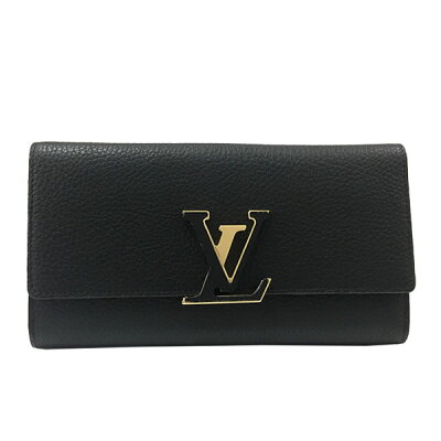 ルイヴィトン 長財布 LOUIS VUITTON ポルトフォイユ カプシーヌ トリヨン ノワール M61248【ルイ・ヴィトン ヴィトン BOX 保存袋 紙袋付 新品】