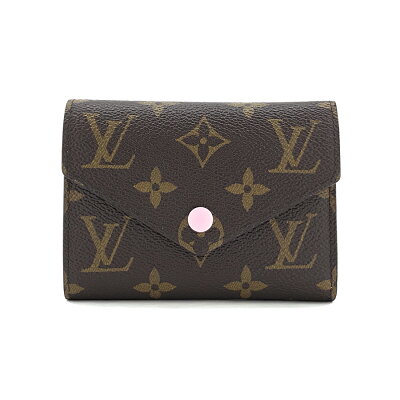 ルイヴィトン LOUIS VUITTON 財布 三つ折り ポルトフォイユ ヴィクトリーヌ モノグラム ローズ バレリーヌ M62360【ルイ・ヴィトン ヴィトン BOX 保存袋 紙袋付 新品】