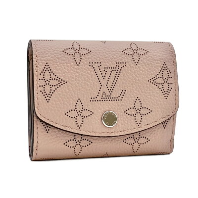 ルイヴィトン LOUIS VUITTON 財布 二つ折り財布 ポルトフォイユ イリス XS モノグラム マヒナ レザー マグノリア レディース ベビーピンク シルバー金具 M67499 新品 ギフト プレゼント ラッピング