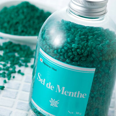 【割引送料込】【北見ハッカ通商】Sel de Menthe(セル・デ・メンタ)徳用ボトル(和種ハッカの入浴剤)450g×3【御中元 お中元 新生活 内祝い 入学 進学 ギフト 粗品 御挨拶 お土産 プチギフト 退職 結婚式 景品 プレゼント 北海道】母の日