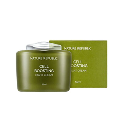 【NATURE REPUBLIC】セルブースティング ナイトクリーム 内容量:55ml×1点 ネイチャーリパブリック【韓国コスメ 保湿クリーム ナイトパック】【宅配便発送】送料無料