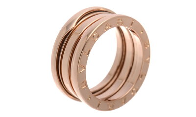 BVLGARI B-ZERO1 AN8524053BAND K18PG RING ブルガリ ビーゼロワン スリーバンド18金ピンクゴールドリング※サイズ選択式