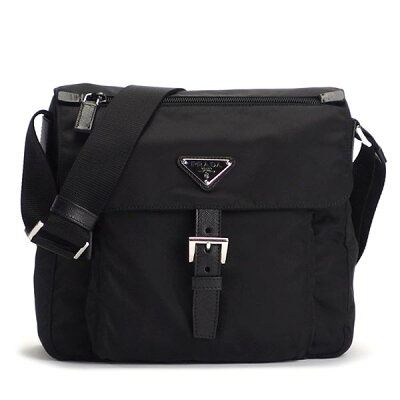 PRADA 1BD994-V44-F0002 CACCIATORA 1 FIBBIA VELA NERO プラダ ショルダーバッグ ナイロン ブラック