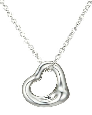 Tiffany&Co. 25152336ELSA PERETTIOPEN HEART PENDANT 11mmティファニー エルサ・ペレッティ オープンハート ペンダント STERLING SILVERスターリングシルバーTiffany 純正BOX&ホワイトリボン巾着保護袋・ショップバッグ