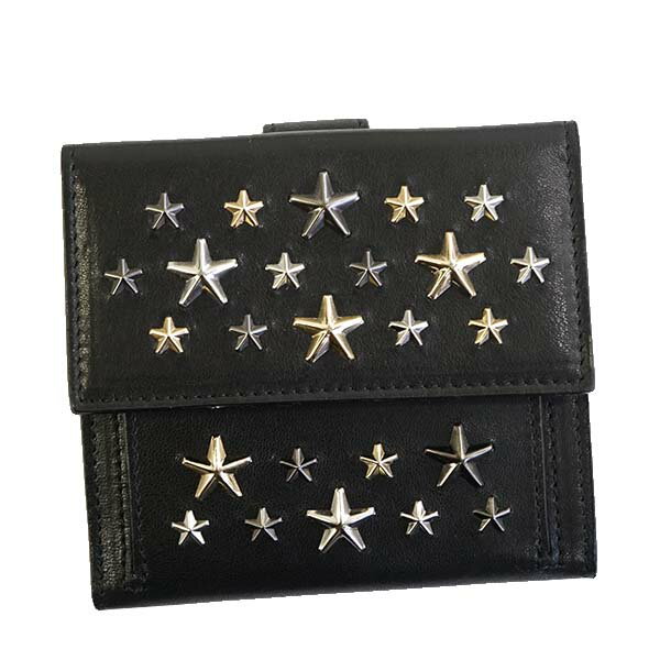 JIMMY CHOO 長財布 黒 箱、袋付き 財布 ファッション小物 レディース ショッピング半額